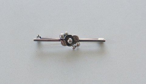 Hugu Grün sølv broche