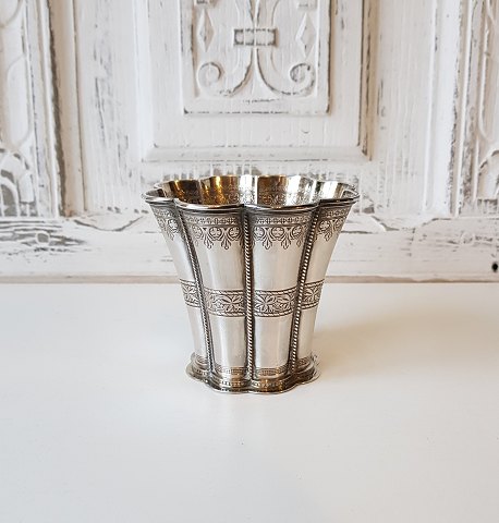 A.Michelsen Margrethe bæger af Sterlingsølv 8,5 cm.