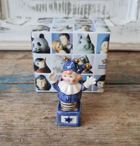 Royal Copenhagen figur - Nar fra serien "Toys mini collection" no. 142