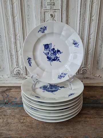 Royal Copenhagen Blå Blomst Kantet frokosttallerken no. 8550