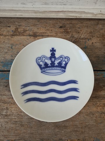 Royal Copenhagen Mindeplatte i anledningen af Den Nordiske Industri, Landbrugs og Kunstudstilling i København 1888