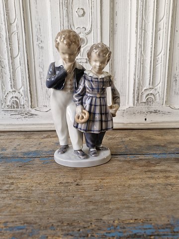 Royal Copenhagen figur - Rejsen til Amerika no. 1761