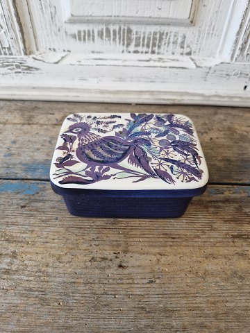 Royal Copenhagen Tenera cigaretæske med dekoration af Marianne Johnson no. 165/2823