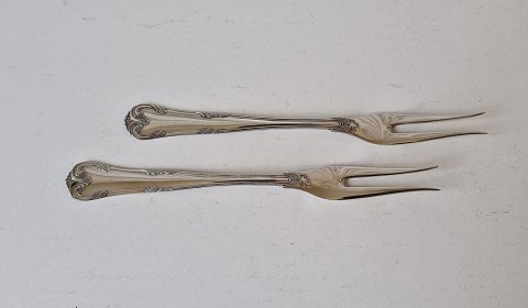Herregård pålægsgaffel i sølv 15 cm.