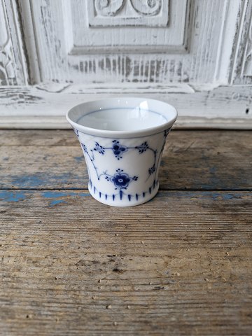B&G Blue fluted cigarette cup - vase no. 219