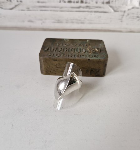 Nanna Ditzel for Georg Jensen sølvring no. 91 - Størrelse 58