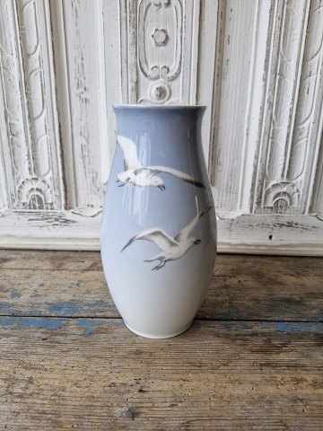 B&G Mågestel uden guldkant sjælden vase 21 cm. 1915-48