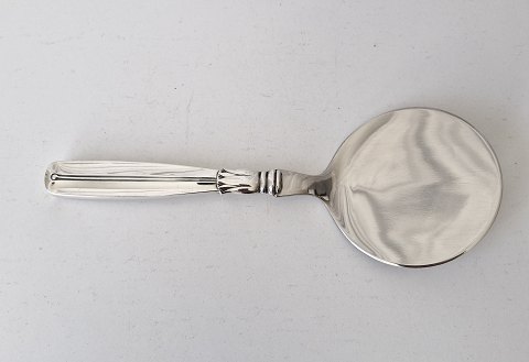 Lotus serveringsspade i sølv og stål