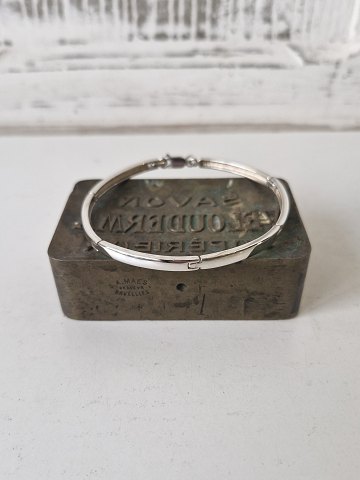 Leddelt vintage armlænke i sterlingsølv